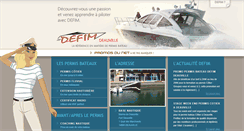 Desktop Screenshot of defim-deauville.com